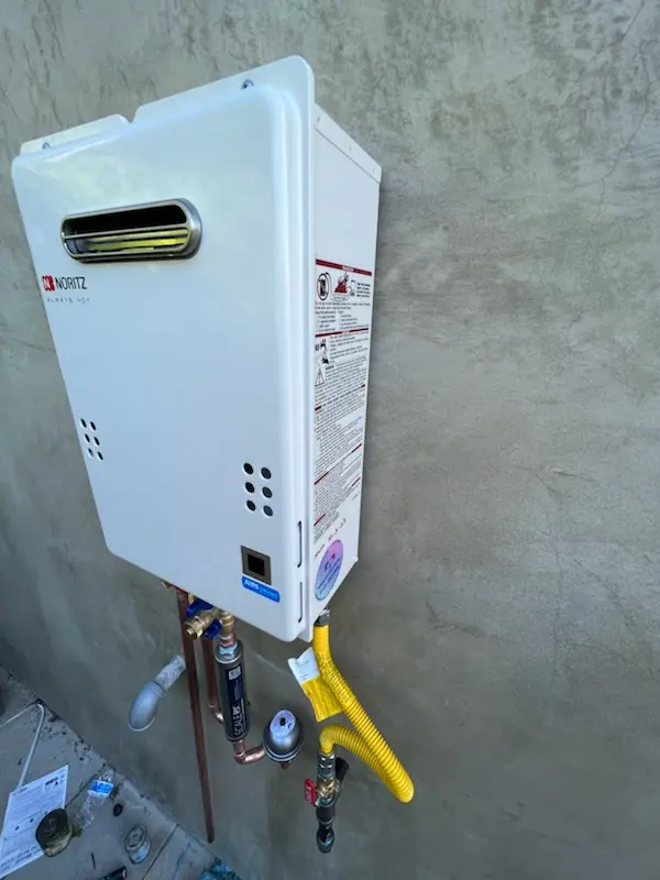 Tankless water heater installation for Deale homes